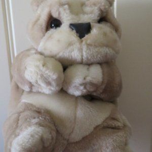 Sharpei Dog Hand Puppet (K372)